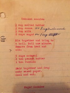 pumpkin custard and no bake cookies 013