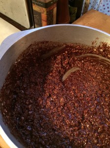 pumpkin custard and no bake cookies 026